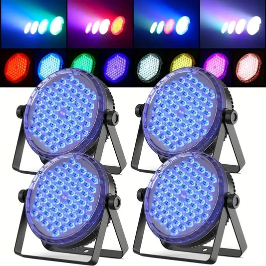 Lot de Lumière PAR 180W RGB